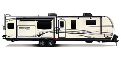 2019 Venture RV SportTrek Touring Edition STT343VIK Travel Trailer Exterior Side Profile Door