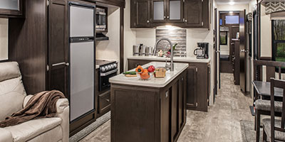 2019 Venture RV SportTrek Touring Edition STT343VIK Travel Trailer Kitchen