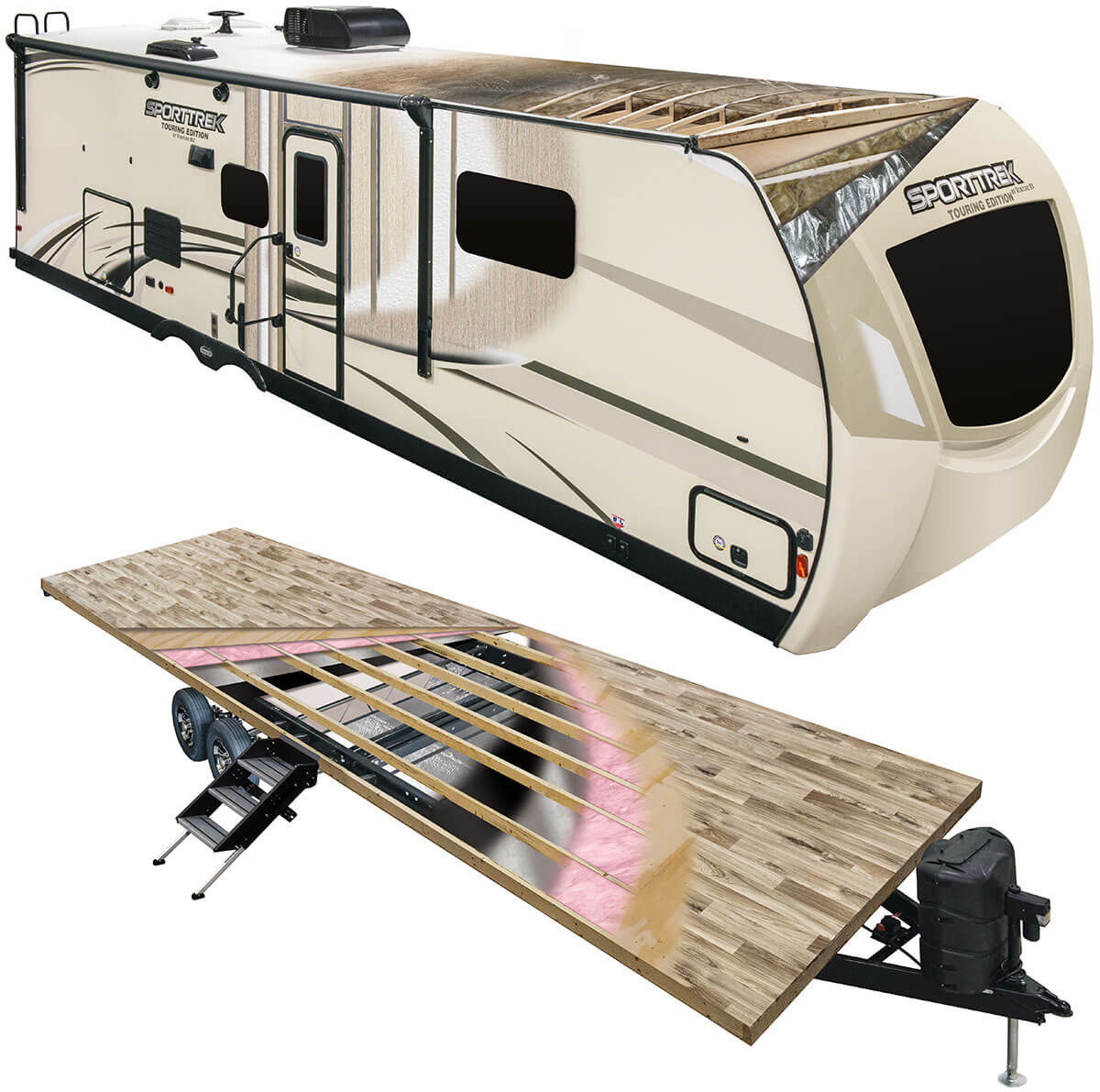 2020 Venture RV SportTrek Touring Edition Travel Trailer Construction