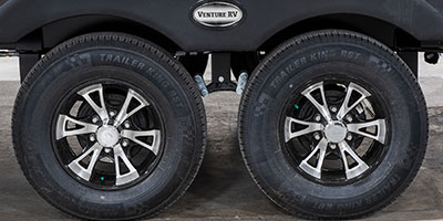 2020 Venture RV SportTrek Touring Edition STT272VRK Travel Trailer Exterior Wheels