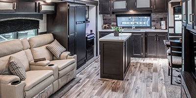 2020 Venture RV SportTrek Touring Edition STT333VFK Travel Trailer Kitchen