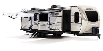 2020 Venture RV SportTrek Touring Edition STT333VMI Travel Trailer Exterior Awning