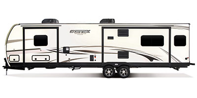 2020 Venture RV SportTrek Touring Edition STT343VIK Travel Trailer Exterior Side Profile Off Door Side