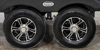 2020 Venture RV SportTrek Touring Edition STT343VIK Travel Trailer Exterior Wheels