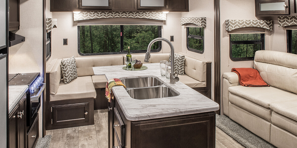 2019 Venture RV SportTrek ST252VRD Travel Trailer Kitchen