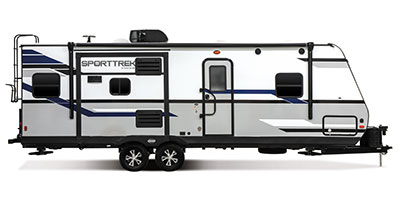 2019 Venture RV SportTrek ST252VRD Travel Trailer Exterior Side Profile Door Side