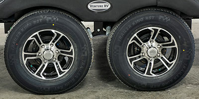 2019 Venture RV SportTrek ST252VRD Travel Trailer Exterior Wheels