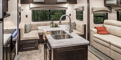 2019 Venture RV SportTrek ST252VRD Travel Trailer Kitchen