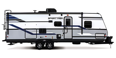 2019 Venture RV SportTrek ST271VMB Travel Trailer Exterior Side Profile Door Side