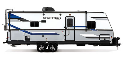 2020 Venture RV SportTrek ST241VMS Travel Trailer Exterior Side Profile Door Side