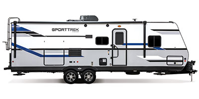 2020 Venture RV SportTrek ST271VMB Travel Trailer Exterior Side Profile Door