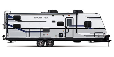 2020 Venture RV SportTrek ST281VBH Travel Trailer Exterior Side Profile Door Side