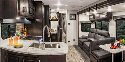 2020 Venture RV SportTrek ST281VBH Travel Trailer Living Room