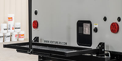 2020 Venture RV SportTrek ST332VBH Travel Trailer Exterior Rack