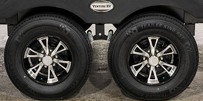 2020 Venture RV SportTrek ST332VBH Travel Trailer Exterior Wheels