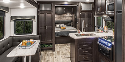 2020 Venture RV SportTrek ST332VBH Travel Trailer Kitchen