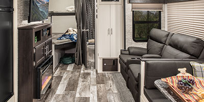 2019 Venture RV Stratus SR281VBH Travel Trailer Living Room