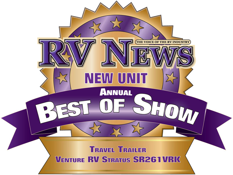RV News 2019 Best of Show Award Stratus SR261VRK