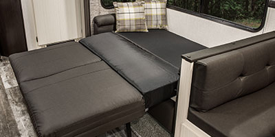 2020 Venture RV Stratus SR281VBH Travel Trailer Tri-Fold Sofa Option Sofa Bed