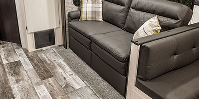 2020 Venture RV Stratus SR281VBH Travel Trailer Tri-Fold Sofa Option Sofa