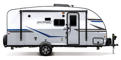 2021 Venture RV Sonic Lite SL169VUD Travel Trailer Exterior Side Profile Door Side