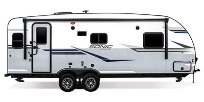 2021 Venture RV Sonic SN231VRL Travel Trailer Exterior Side Profile Door Side