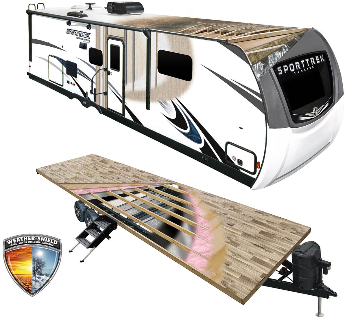 2021 Venture RV SportTrek Touring Edition Travel Trailer Construction