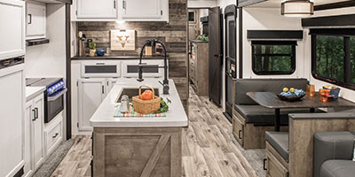 2023 Venture RV SportTrek Touring Edition STT343VIB Travel Trailer Kitchen