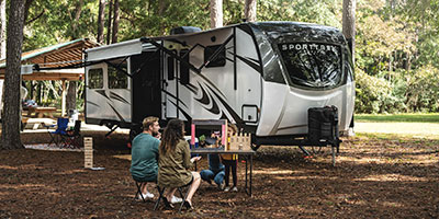 2023 Venture RV SportTrek Touring Edition STT343VIB Travel Trailer Exterior