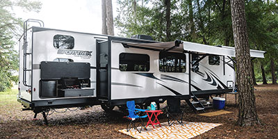 2023 Venture RV SportTrek Touring Edition STT343VIB Travel Trailer Exterior