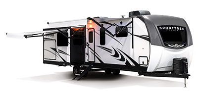 2021 Venture RV SportTrek Touring Edition STT343VIK Travel Trailer Exterior Awning