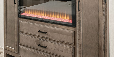 2023 Venture RV SportTrek Touring Edition STT343VIK Travel Trailer Bedroom Fireplace