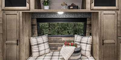 2023 Venture RV SportTrek Touring Edition STT343VIK Travel Trailer Bedroom Window Seat