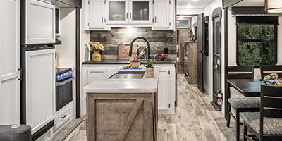 2023 Venture RV SportTrek Touring Edition STT343VIK Travel Trailer Kitchen