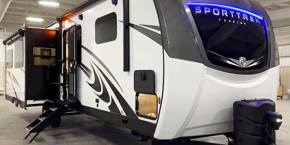 2021 Venture RV SportTrek SportTrek Touring Edition STT343VIB Travel Trailer Quick Tour Video