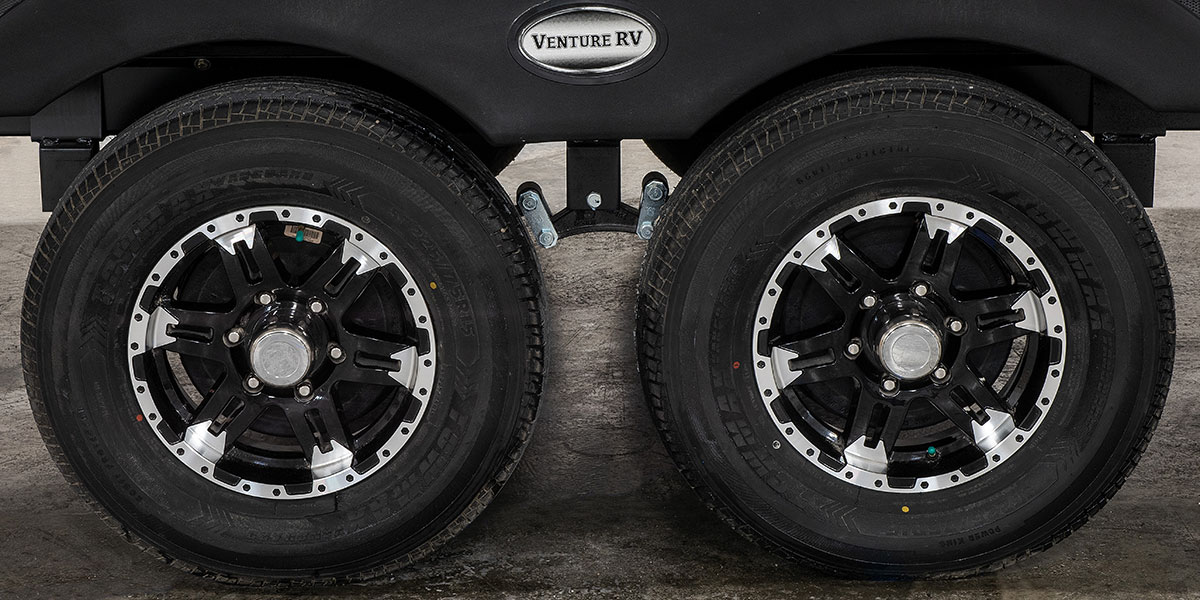 2021 Venture RV SportTrek ST327VIK Travel Trailer Exterior Wheels