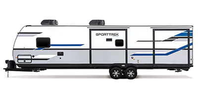 2021 Venture RV SportTrek ST327VIK Travel Trailer Exterior Side Profile Off Door Side