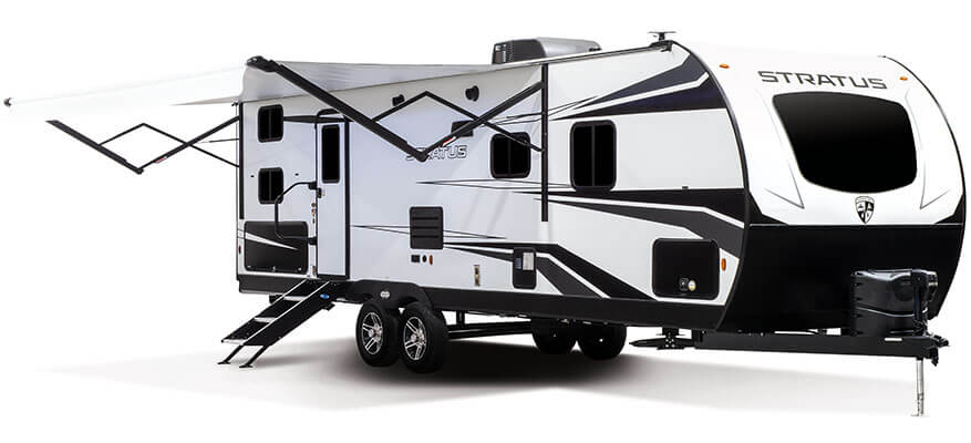 2021 Venture RV Stratus SR281VBH Travel Trailer Exterior Awning