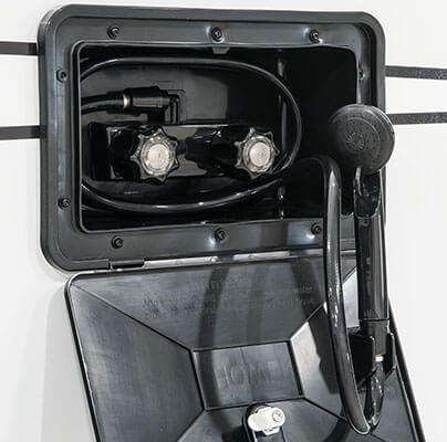 2021 Venture RV Stratus SR281VBH Travel Trailer Exterior Shower