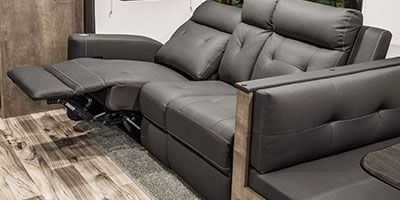 2021 Venture RV Stratus SR291VQB Travel Trailer Theater Seating Reclined