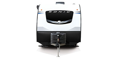2022 Venture RV Sonic SN190VRB Travel Trailer Exterior Front Profile