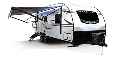 2022 Venture RV Sonic SN231VRL Travel Trailer Exterior Awning