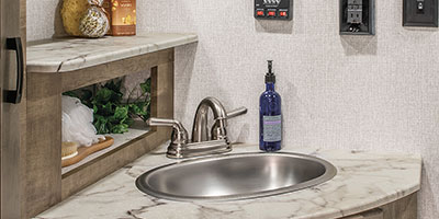 2023 Venture RV Sonic SN231VRL Travel Trailer Bathroom Sink