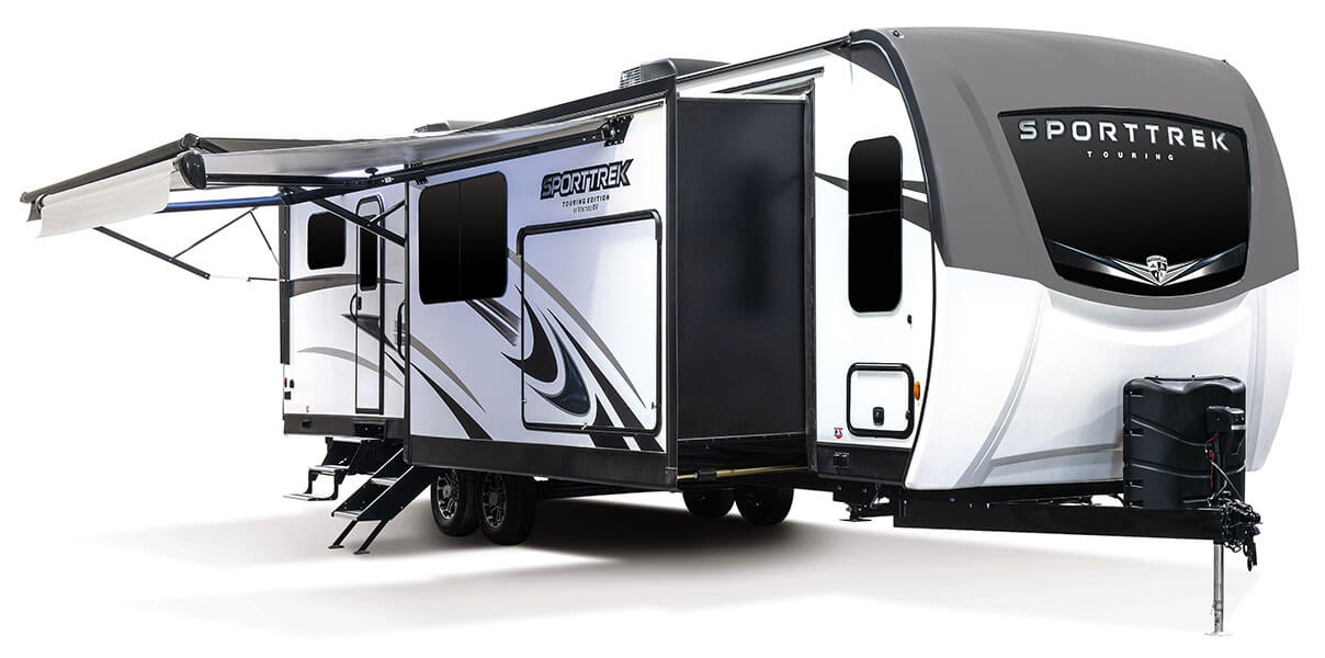 2023 Venture RV SportTrek Touring Edition STT333VMI Travel Trailer Exterior Awning