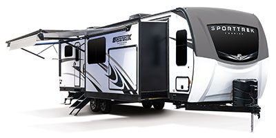 2022 Venture RV SportTrek Touring Edition STT333VMI Travel Trailer Exterior Awning