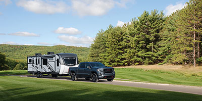 2023 Venture RV SportTrek Touring Edition STT333VMI Travel Trailer with Tow Vehicle