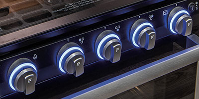 2023 Venture RV SportTrek Touring Edition STT333VMI Travel Trailer Stove Controls