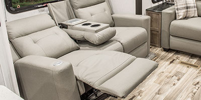 2023 Venture RV SportTrek Touring Edition STT333VMI Travel Trailer Theater Seating Right Reclined