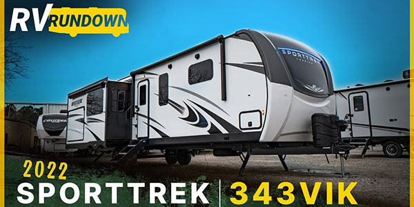 2022 Venture RV SportTrek Touring Edition STT343VIK Travel Trailer Exterior Features Video