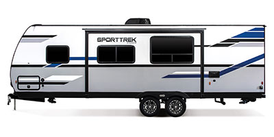 2022 Venture RV SportTrek ST270VBH Travel Trailer Exterior Side Profile Off Door Side